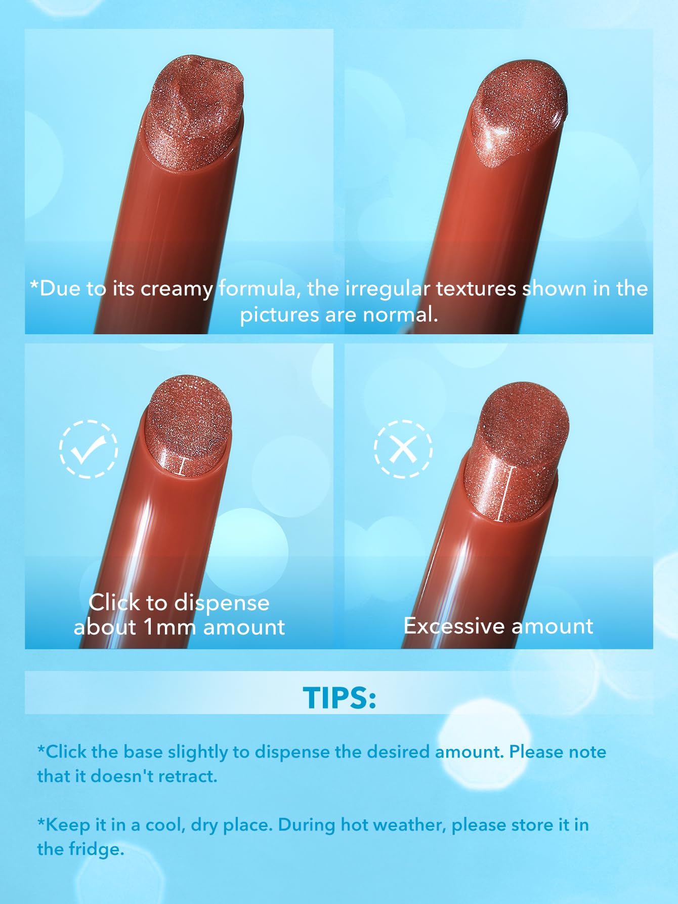 SHEGLAM Pout-Perfect First Crush, textura cremosa que hidrata con aceite de coco