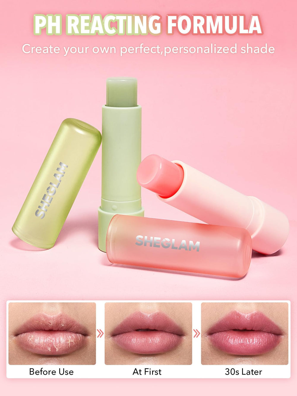 SHEGLAM Pout PHresh aplica una textura cremosa y suave.