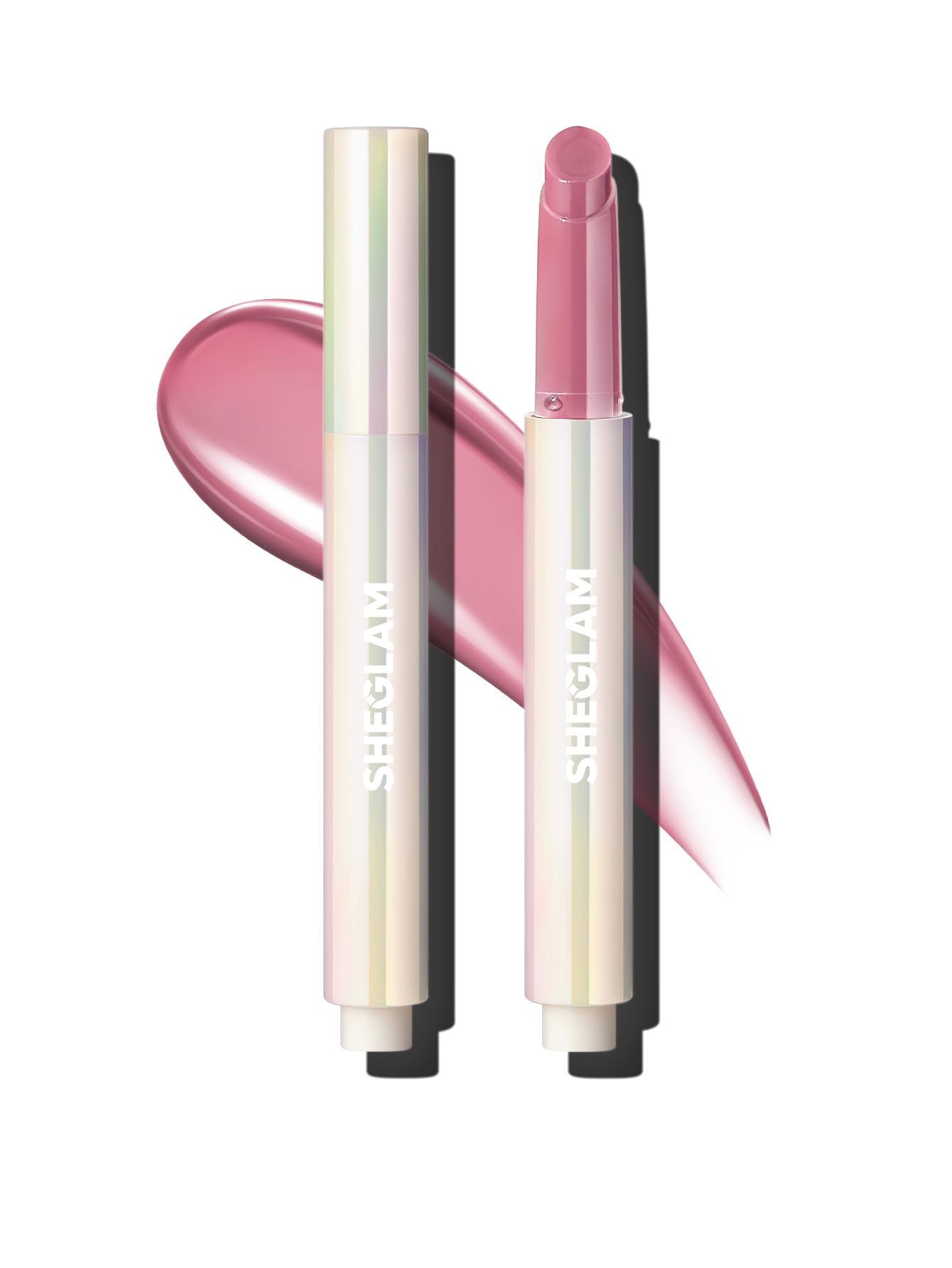 SHEGLAM PoutPerfect brillo labial sólido con aceite de coco para labios hidratados y brillantes