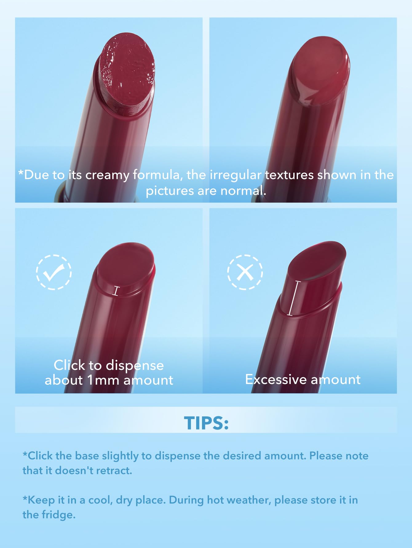 SHEGLAM PoutPerfect envase sólido compacto para viajar