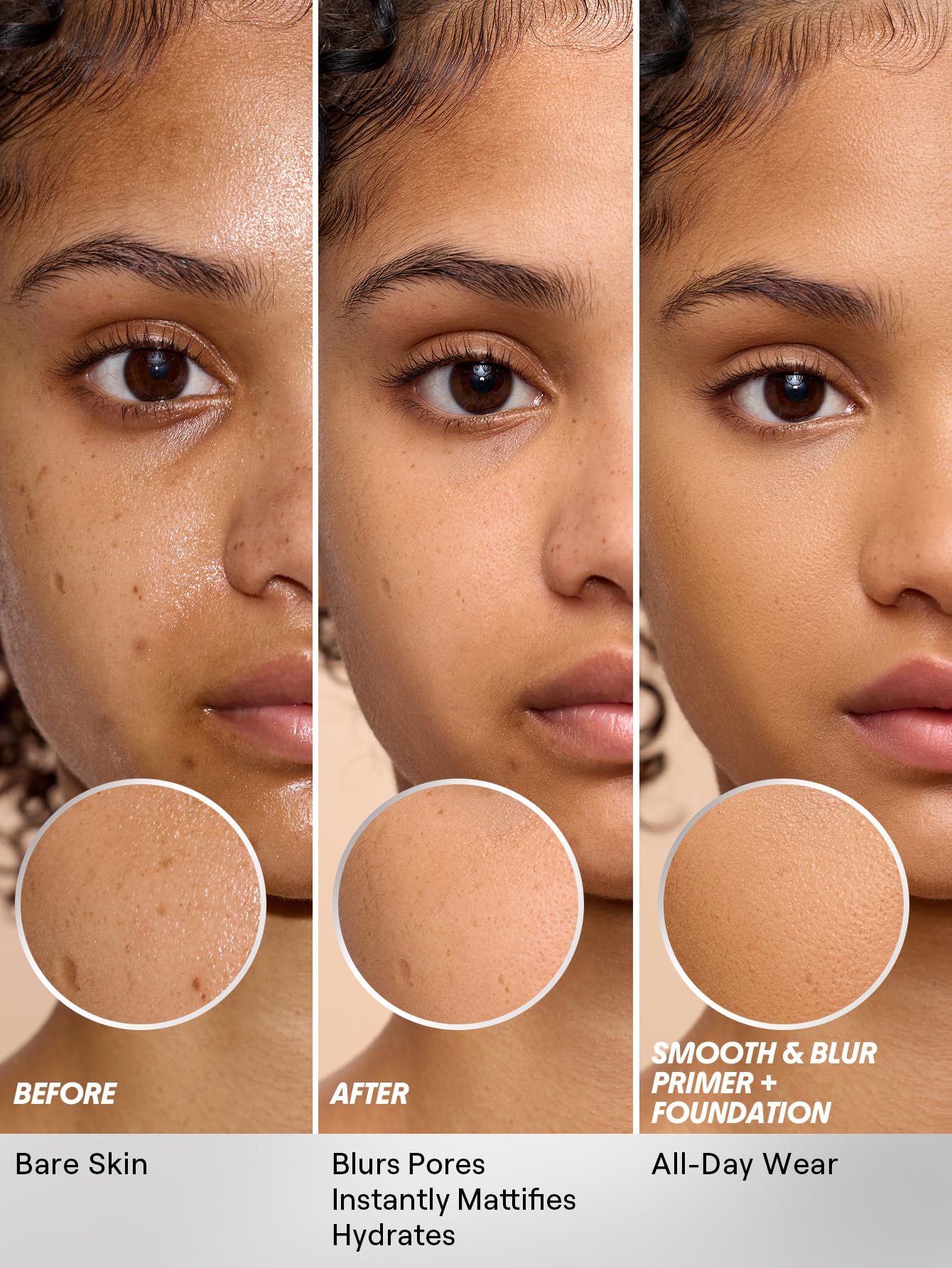 SHEGLAM Primer sin aceite ideal para pieles sensibles