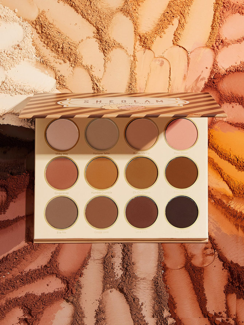 SHEGLAM Smart Cookie Palette, pigmentación alta para realzar cada párpado con facilidad.