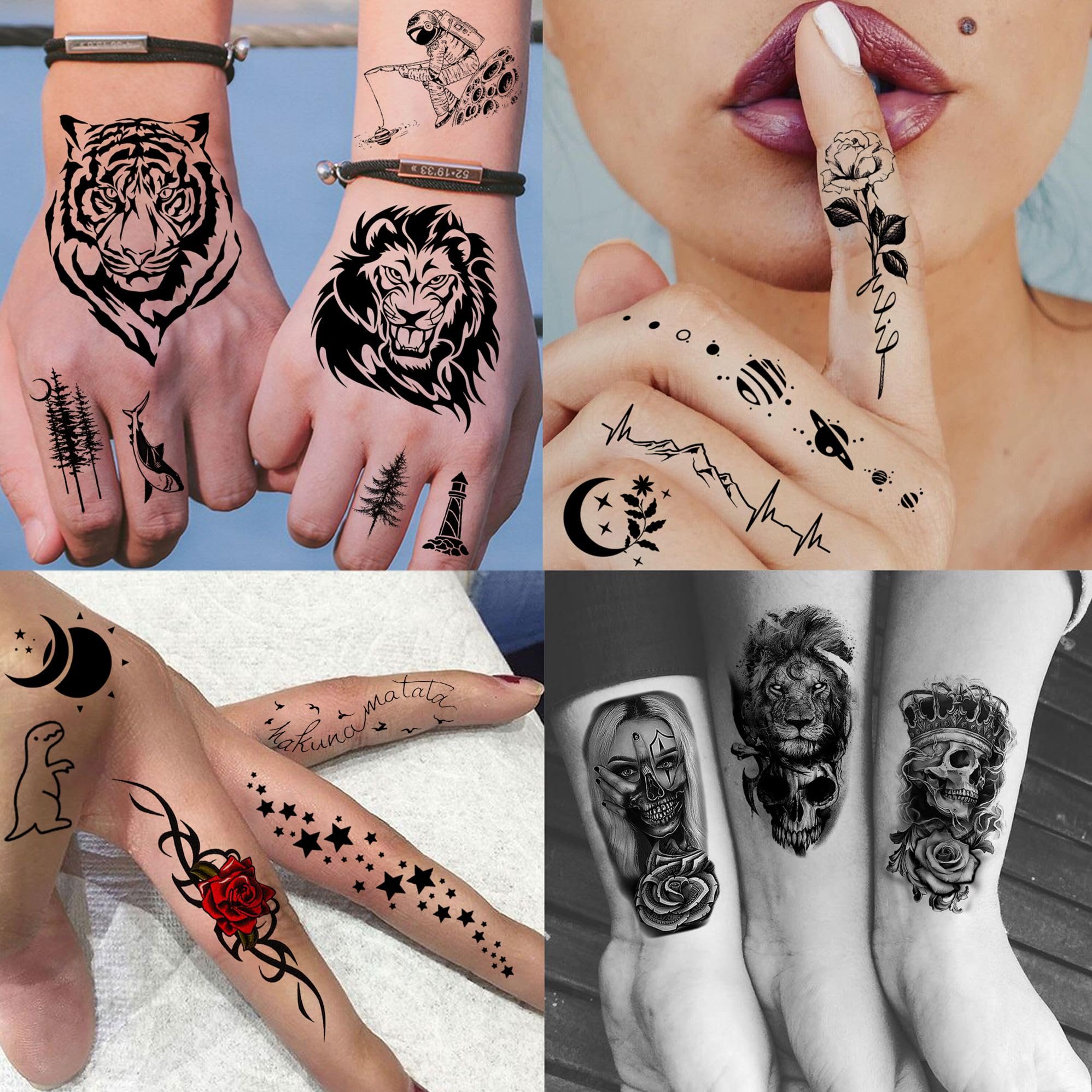 Estilo chicano y cultura mexicana en tatuajes temporales SHELYEXIEN.