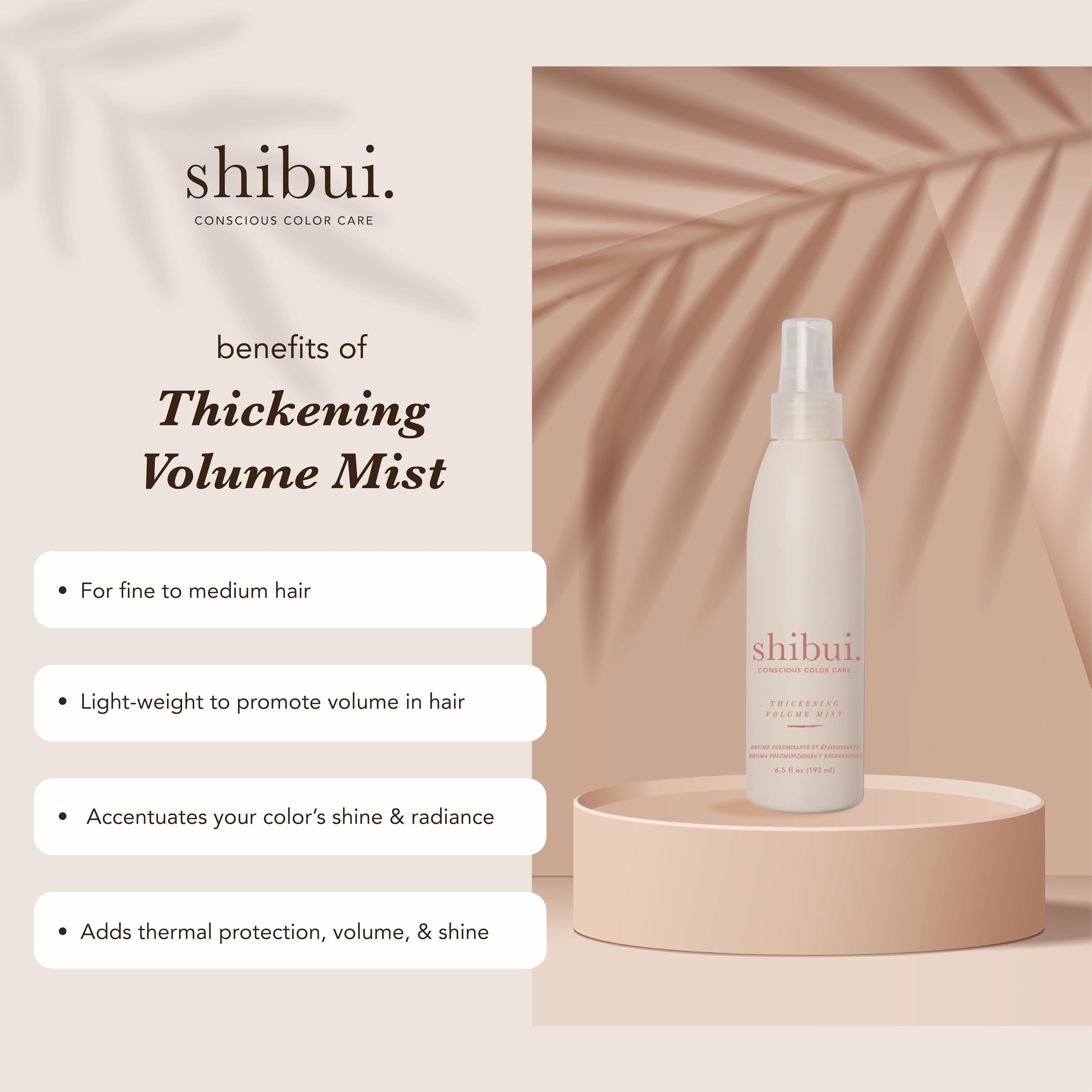 SHIBUI brillos resplandecen para color más intenso y brillo natural.