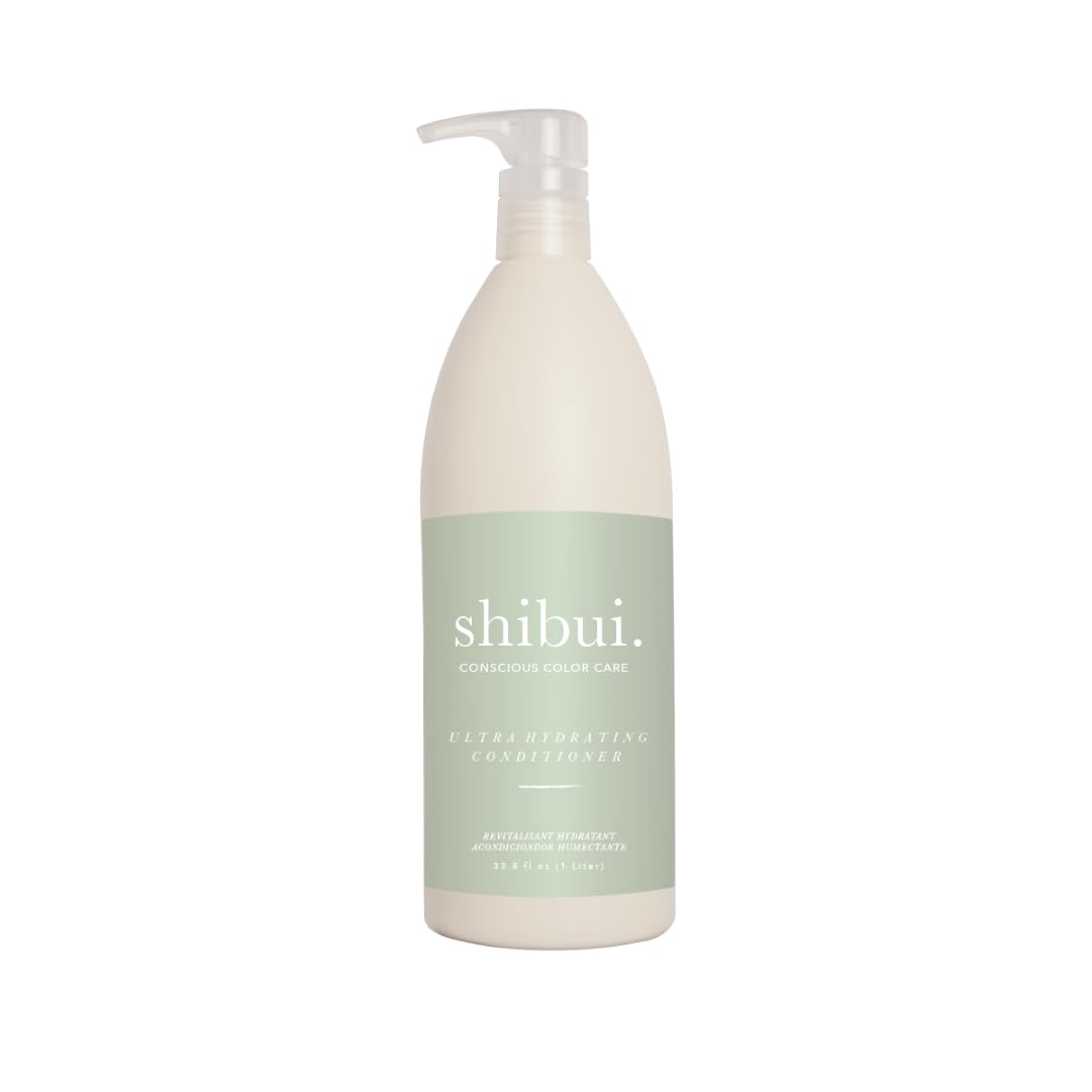 SHIBUI Acondicionador Ultra Hidratante frente a la botella, hidrata profundamente el cabello.