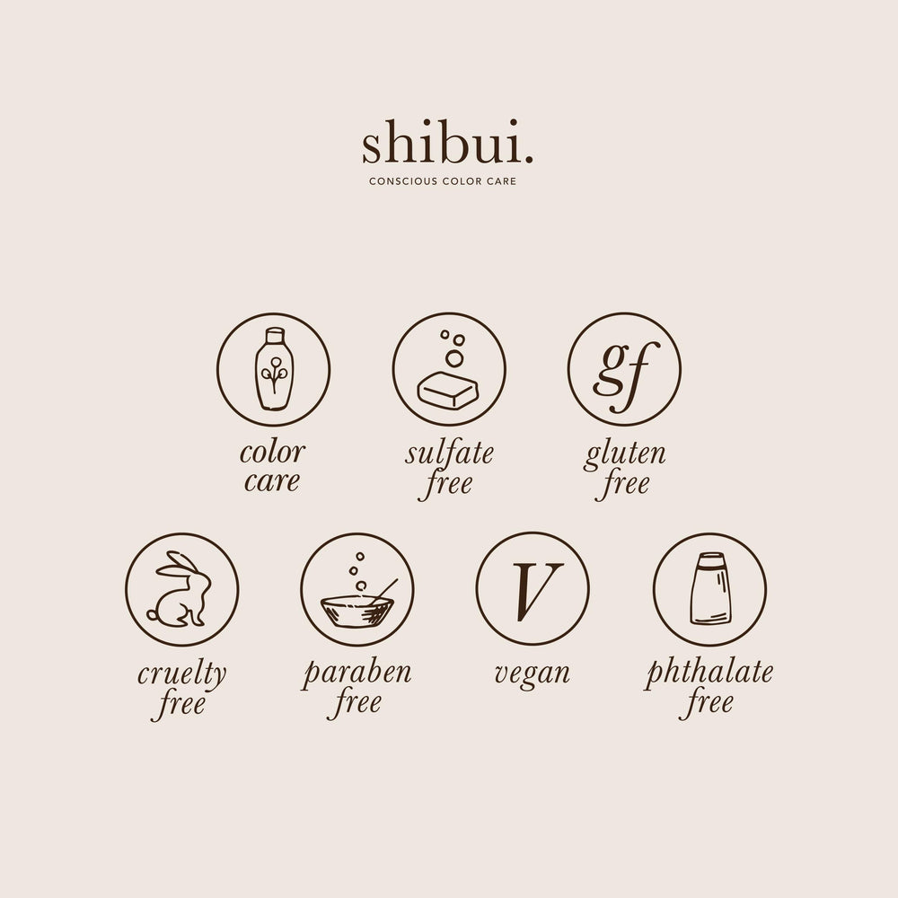 SHIBUI Acondicionador Ultra Hidratante con proteína de semilla de arroz, mantiene el color.
