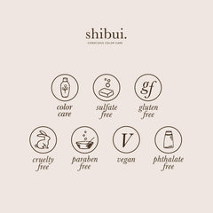 SHIBUI Acondicionador Ultra Hidratante con proteína de semilla de arroz, mantiene el color.