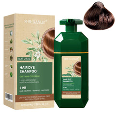 SHIHUANUO Shampoo café: cobertura natural de canas para un look renovado