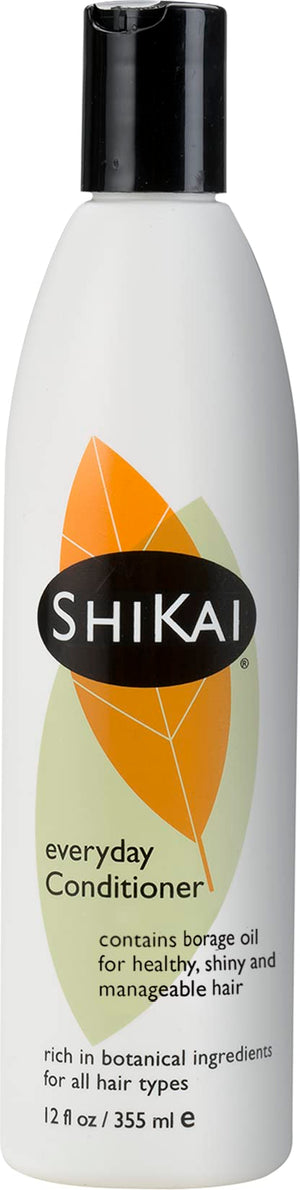 ShiKai Acondicionador Diario Hidratante sin aroma, botella, cabello suave y cuero cabelludo nutrido