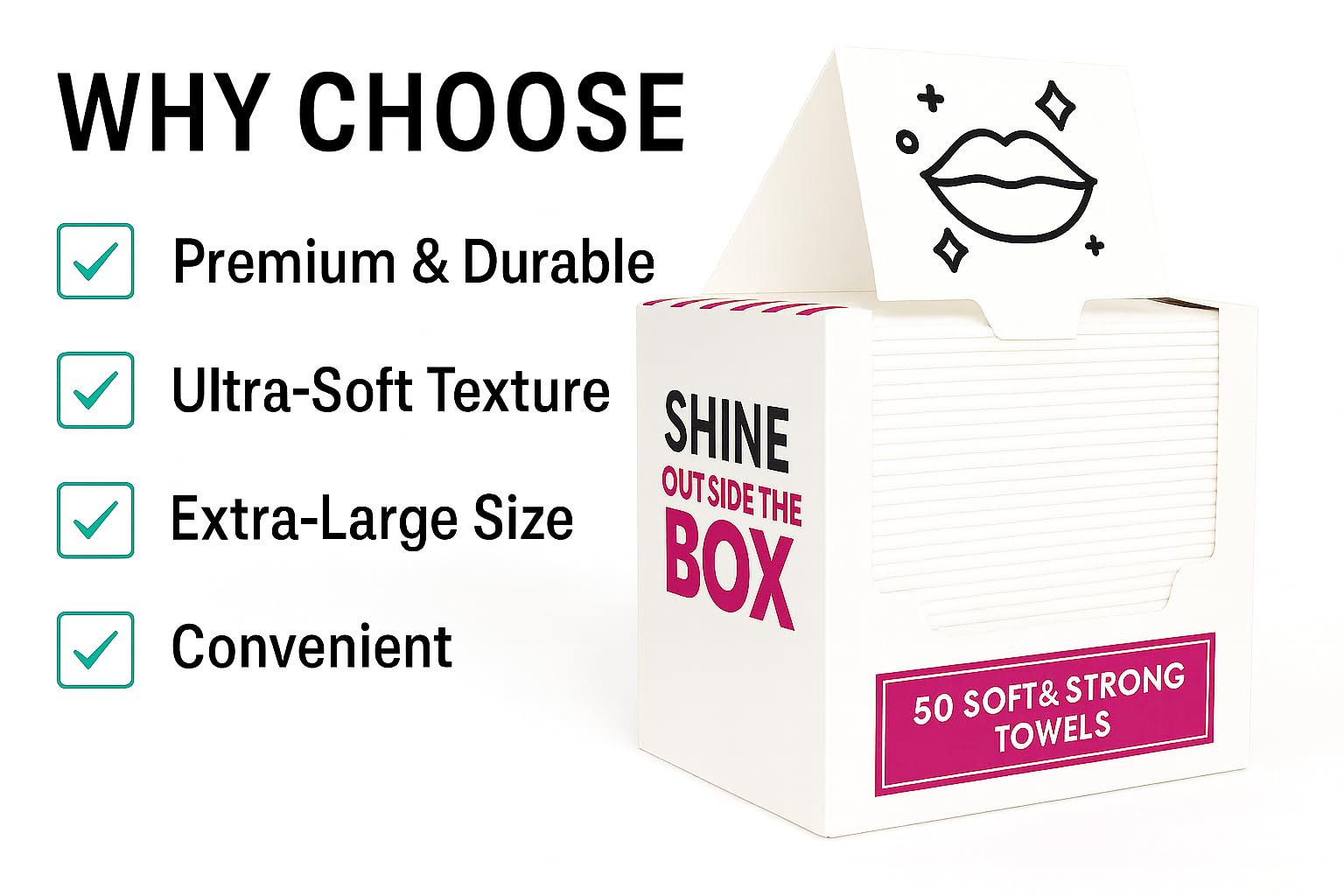 Aplicación desmaquillante con Shimmer Anna Shine XL