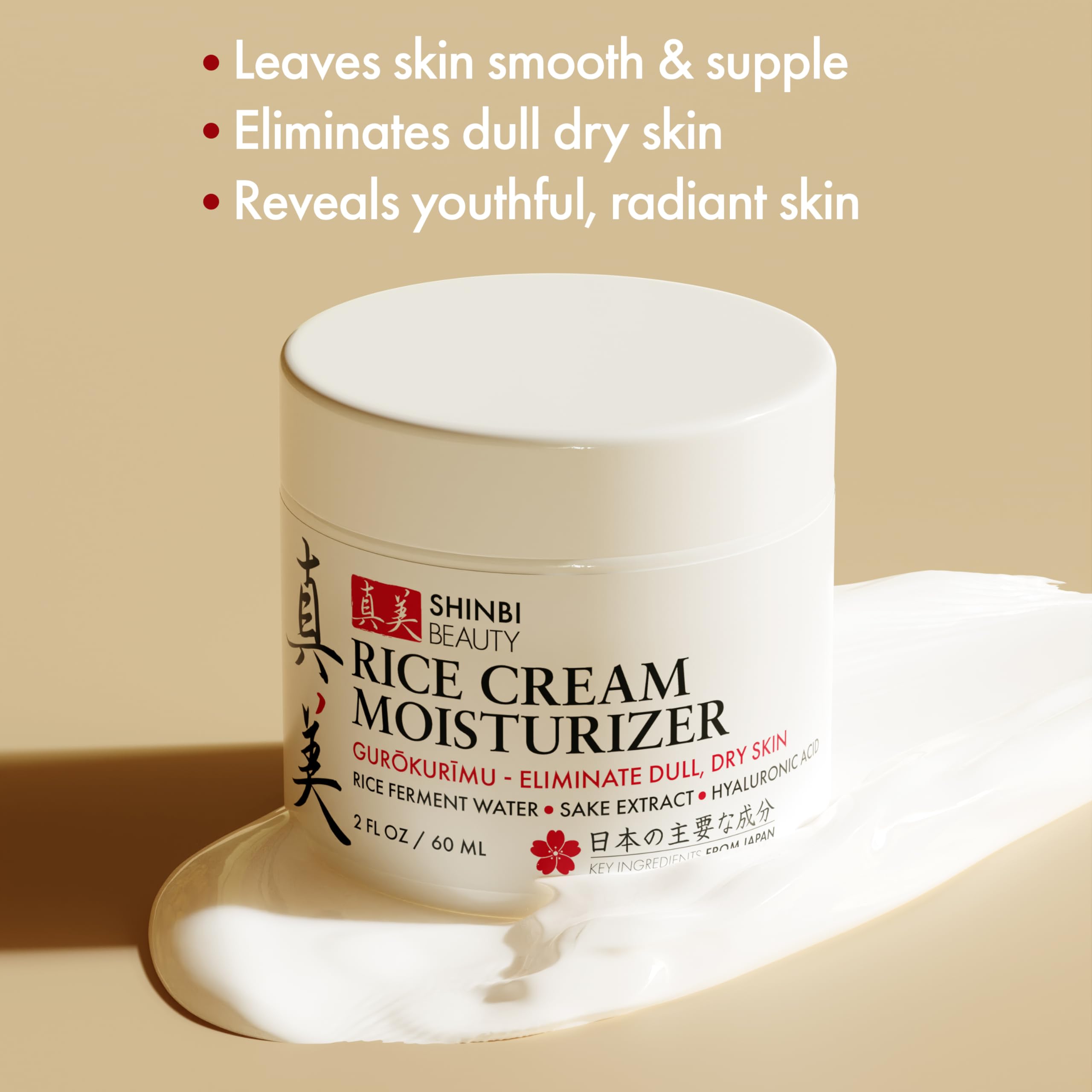 Shinbi Beauty extracto sake: exfolia suavemente y deja tono uniforme.