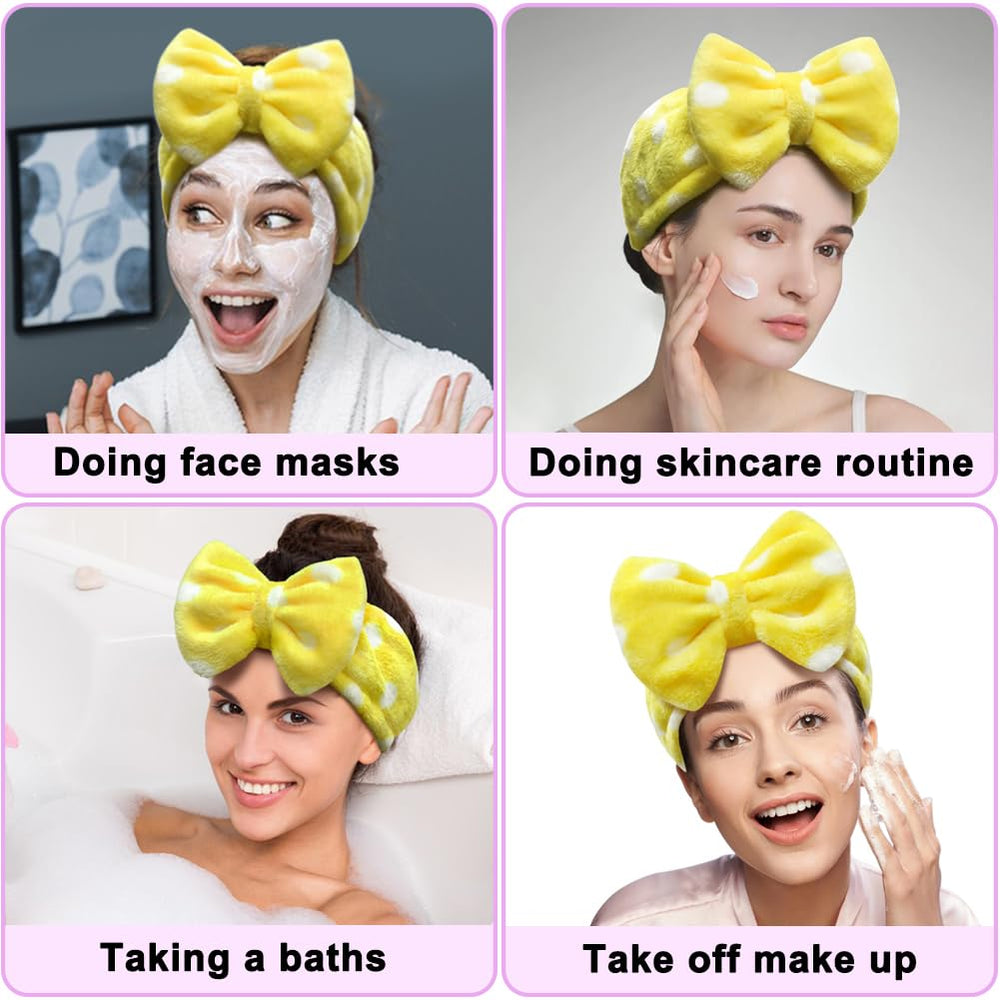 Shintop diadema con puntos, perfecta para spa en casa.