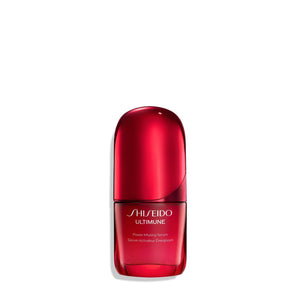 Shiseido Ultimune Serum, bote elegante para una aplicación suave y agradable.