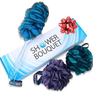 Shower Bouquet cepillo de espalda con mango largo para un lavado cómodo