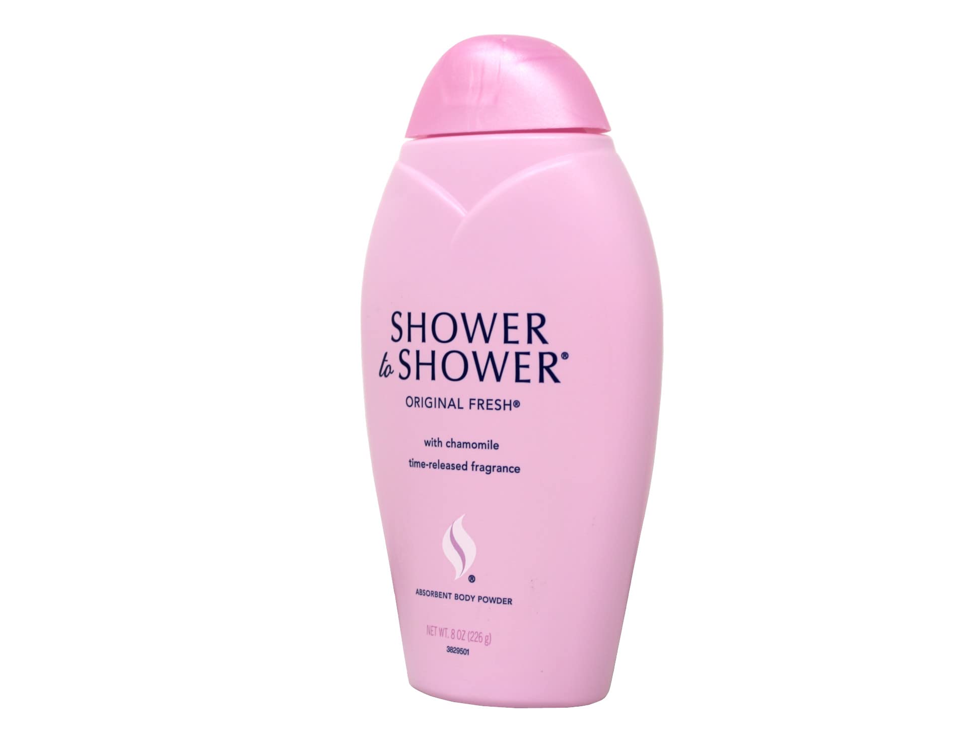 Shower To Shower fragancia original en frasco, aroma suave que perdura.