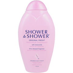 Shower To Shower Original polvo fresco para el cuerpo, absorbe sudor.