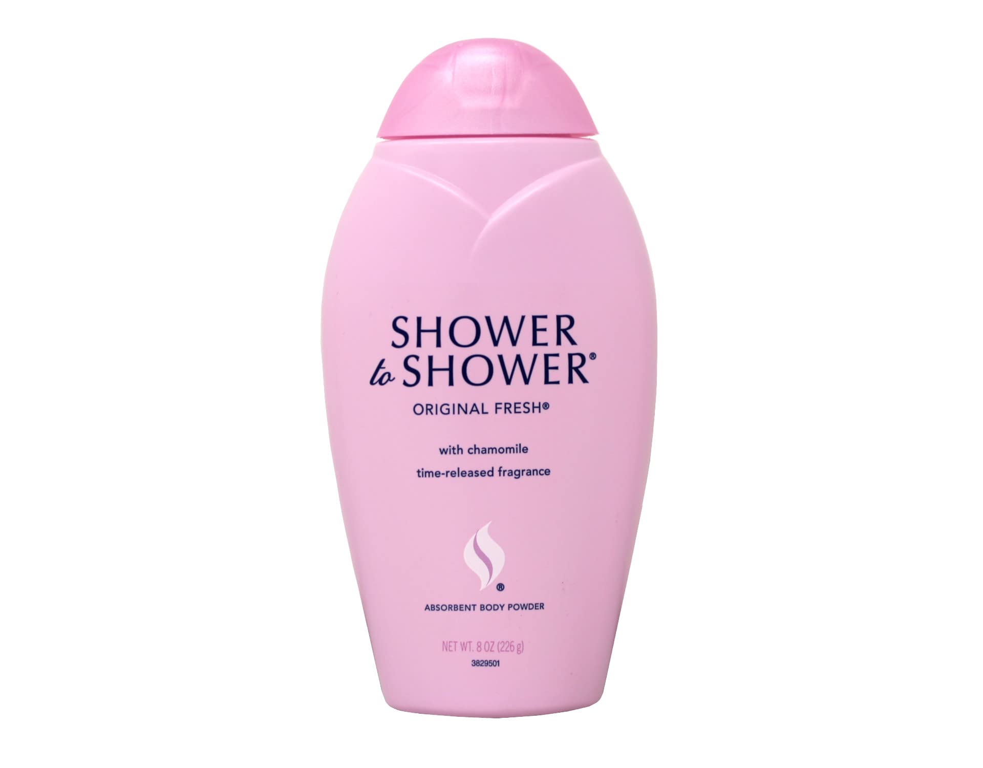 Shower To Shower polvo corporal original en botella, sensaciones frescas para el día.