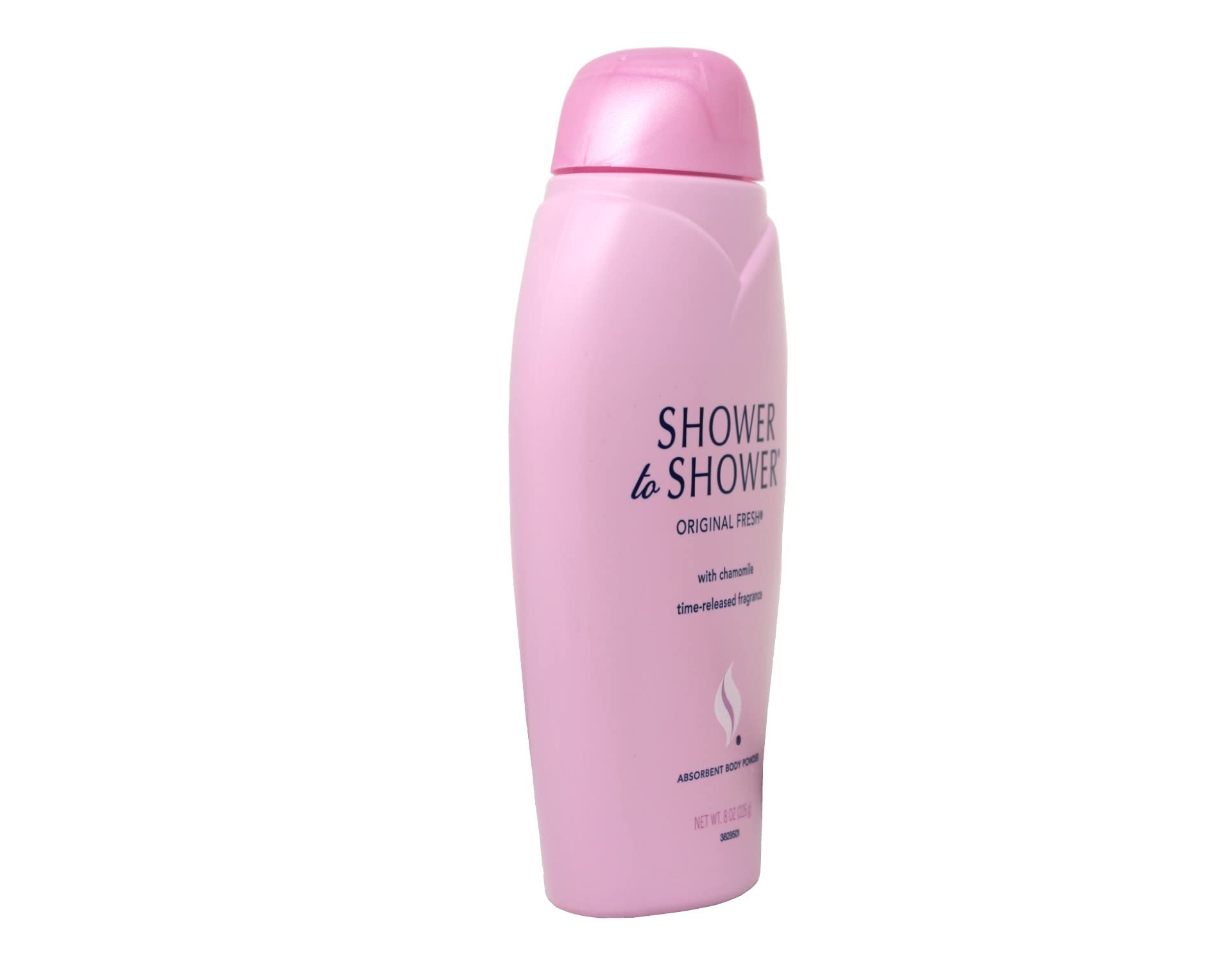 Shower To Shower textura de polvo suave para aplicación cómoda.