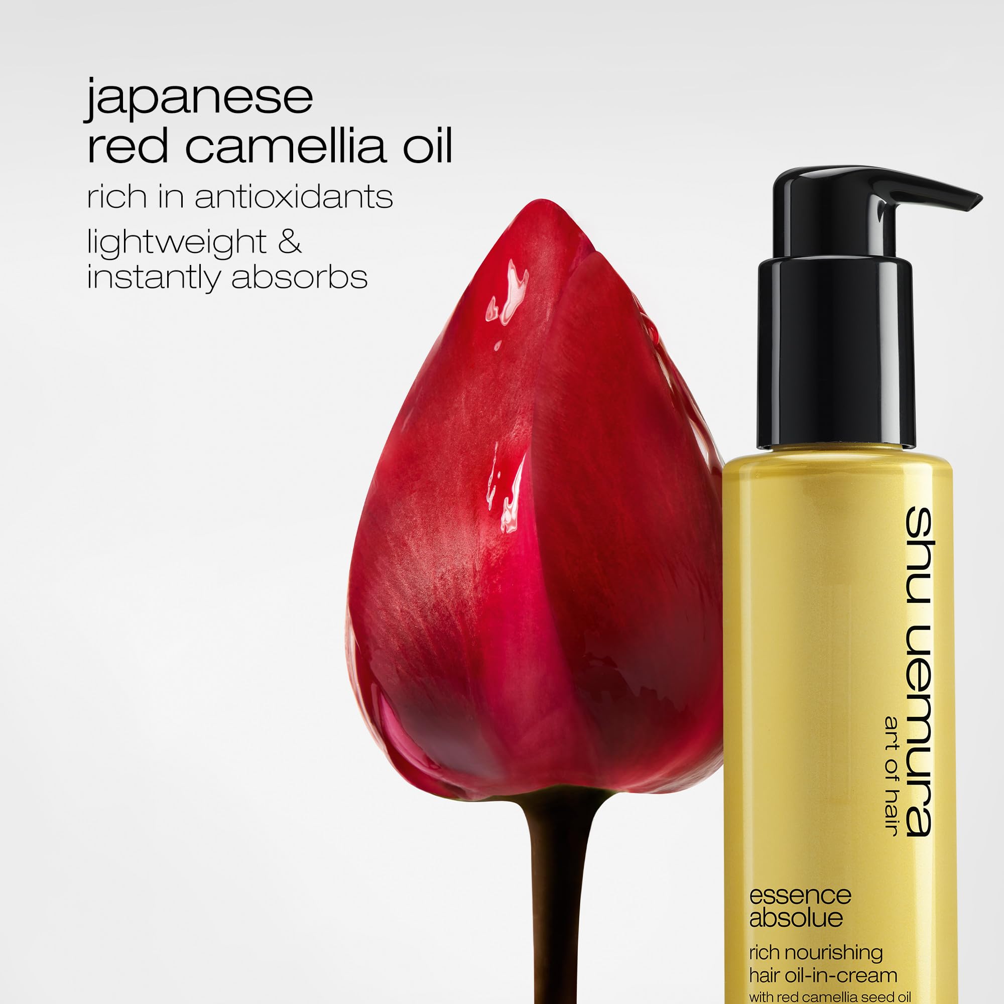 Reducción de la rotura con Essence Absolue; cabello más resistente