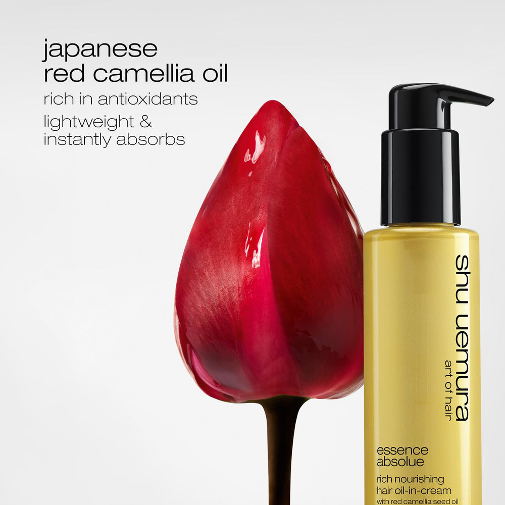 Reducción de la rotura con Essence Absolue; cabello más resistente