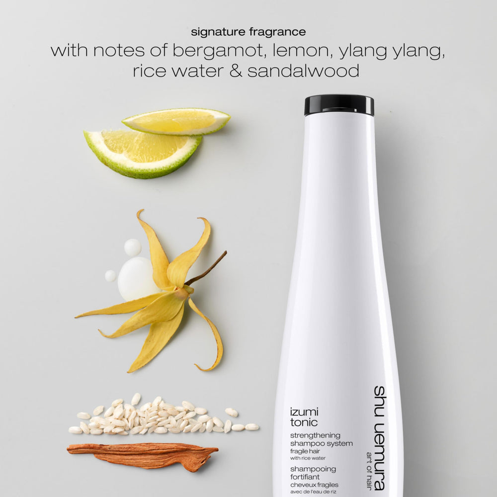 Resultados perceptibles en cabello fino que busca volumen con Izumi Tonic