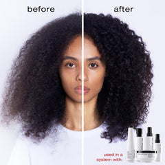 Etiqueta de ingredientes de shu uemura art of hair Izumi Tonic destacando agua de arroz japonés