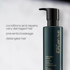 desenredo suave con Ultimate Reset para cabello dañado