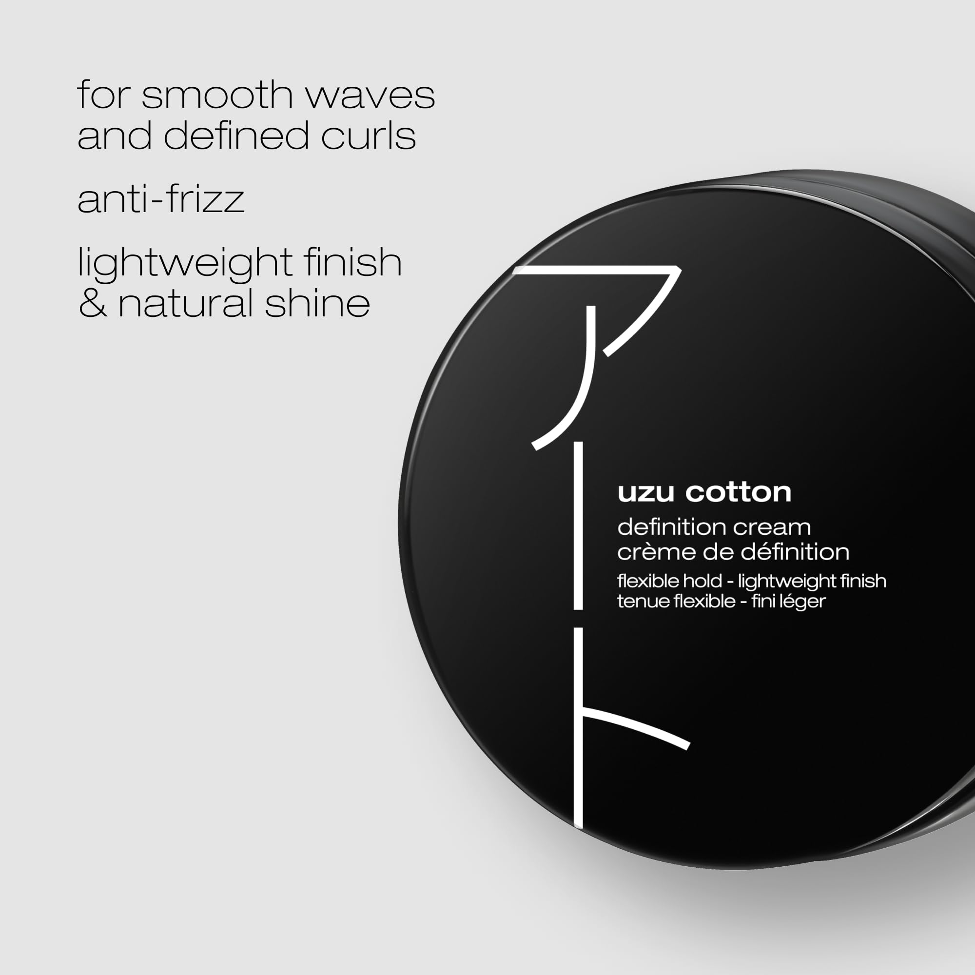 shu uemura art of hair Uzu Cotton Sin Frizz: acabado suave y control del encrespamiento.