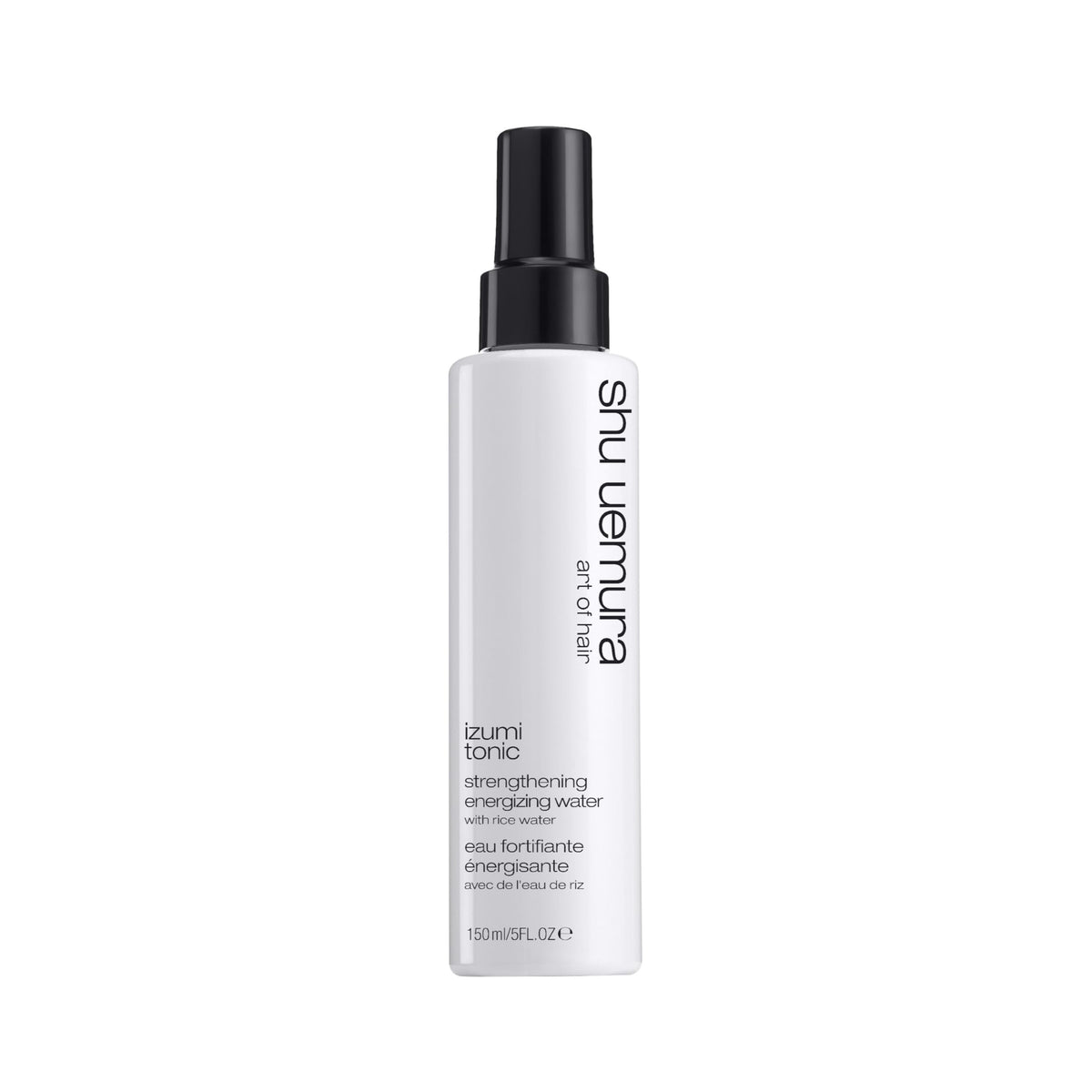 Shu Uemura Izumi Tonic botella-spray, tratamiento ligero que fortalece y da brillo.