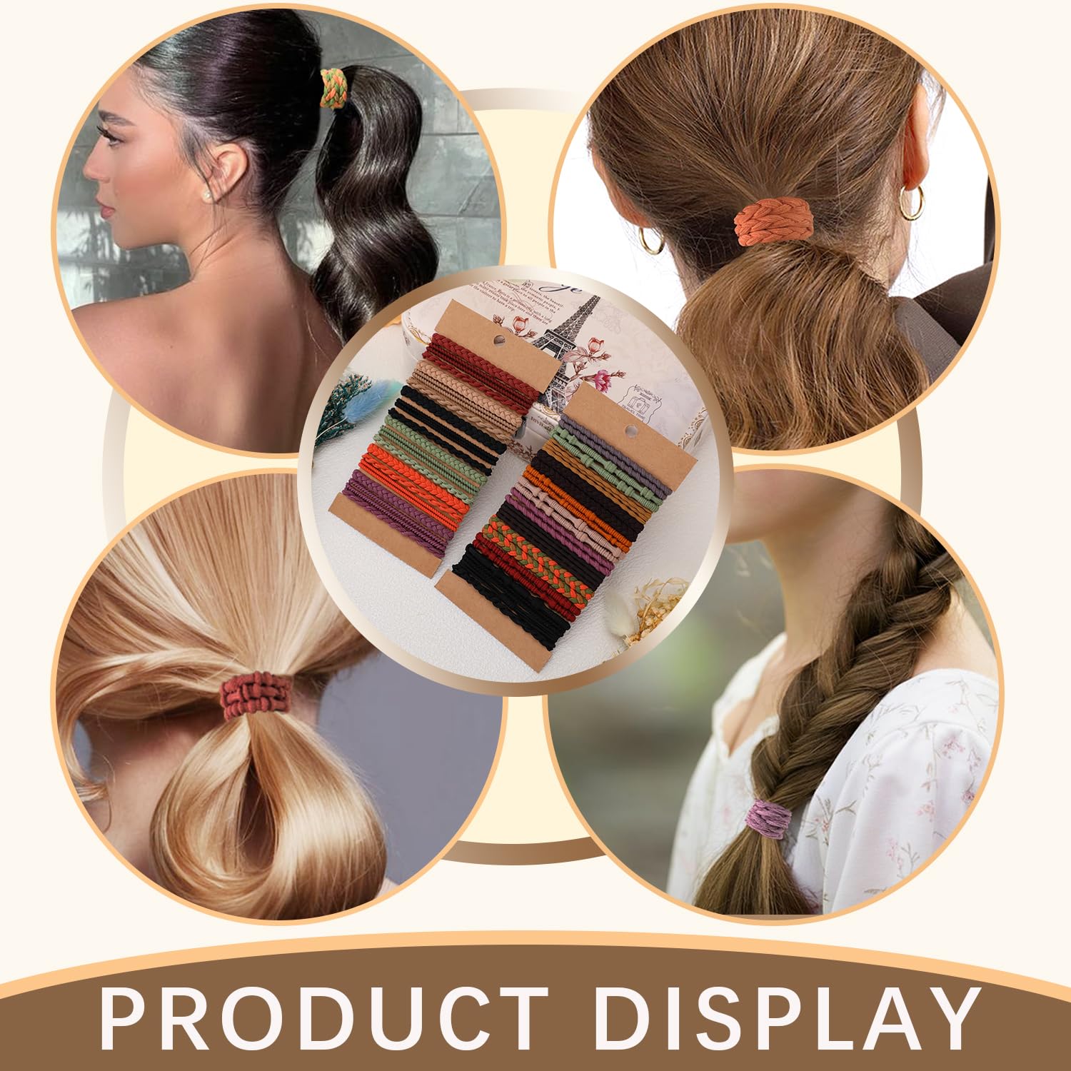 SIADEE coleteros para cabello grueso y fino, sujetan sin pellizcos ni tirones.