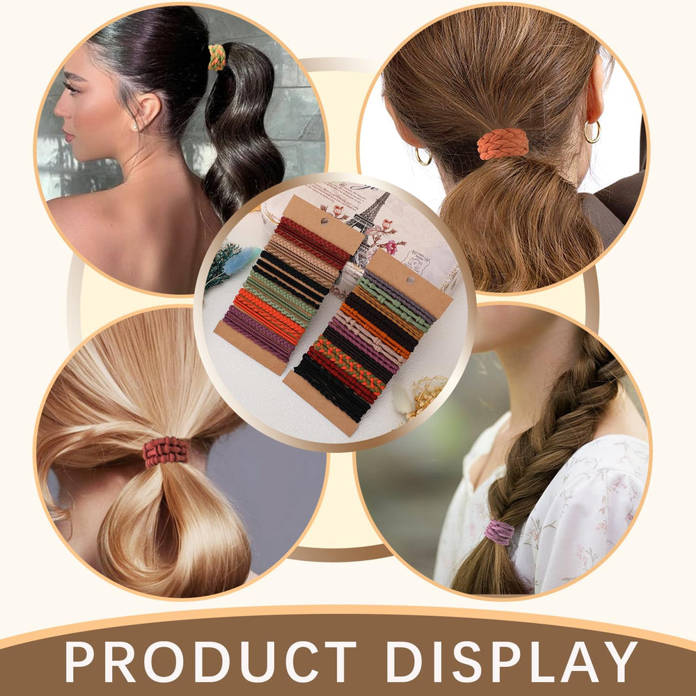 SIADEE coleteros para cabello grueso y fino, sujetan sin pellizcos ni tirones.