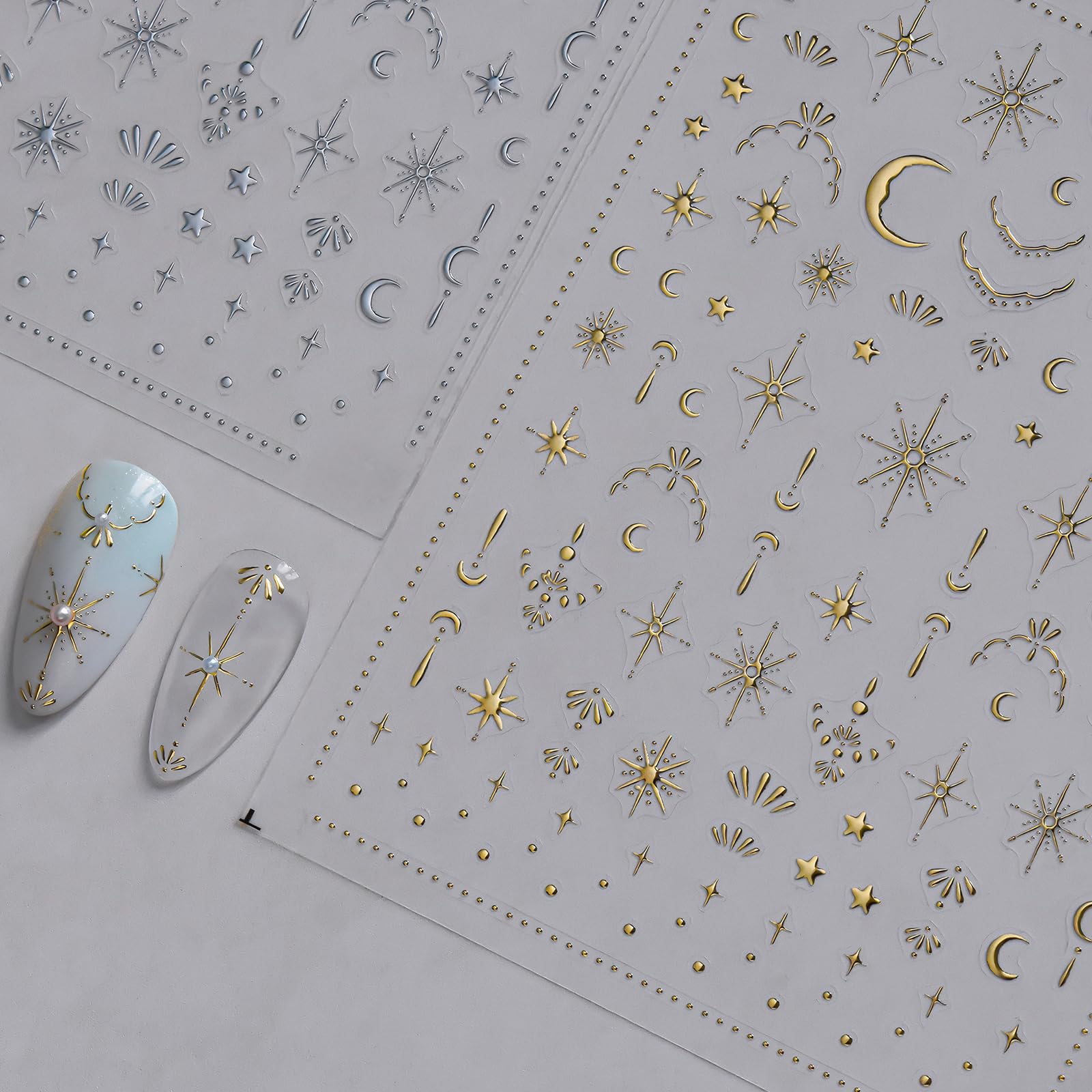 SiDreea arte de uñas de uso múltiple para decoración creativa.