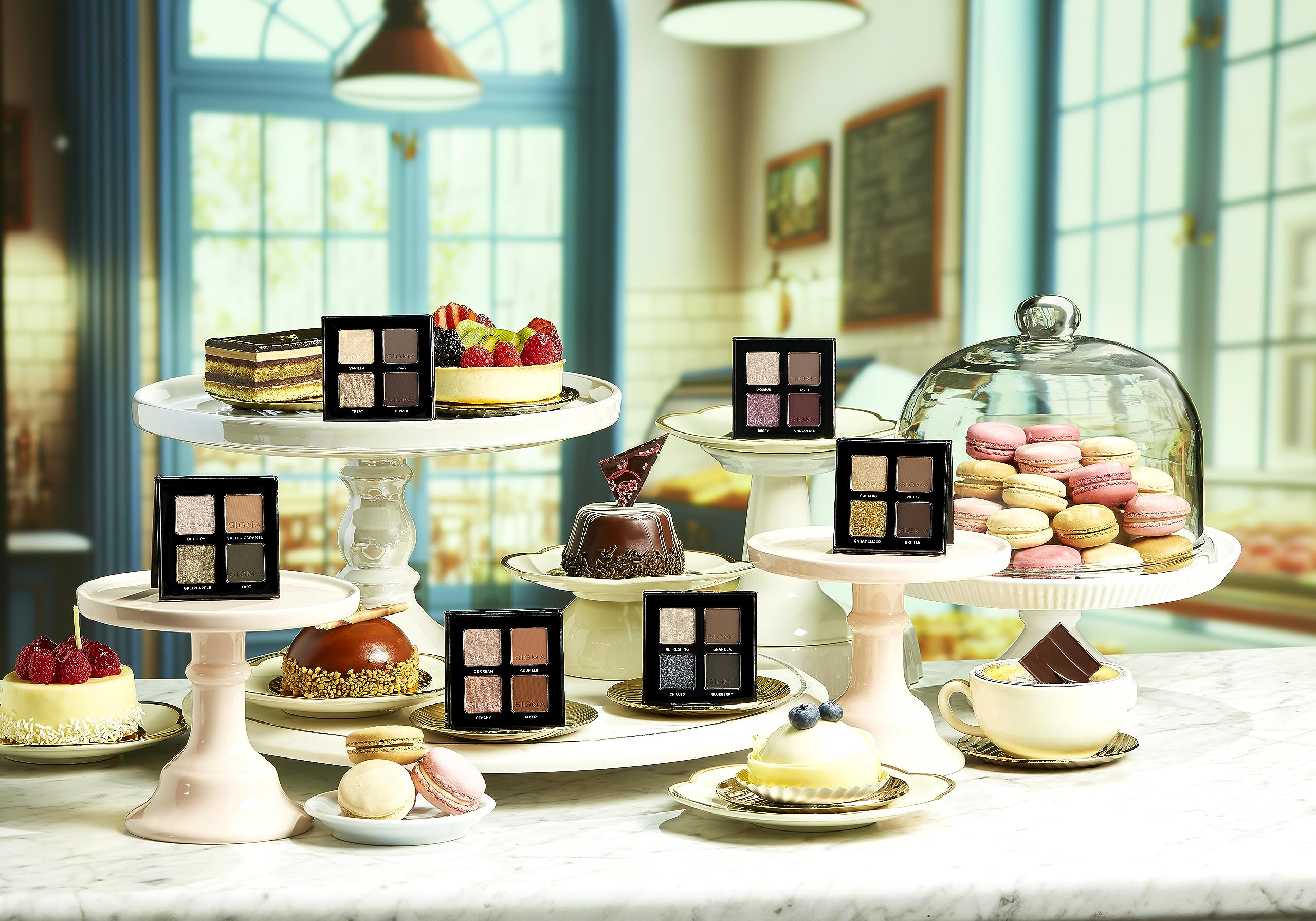 Sigma Beauty Paleta ofrece seis estilos de color para distintos looks