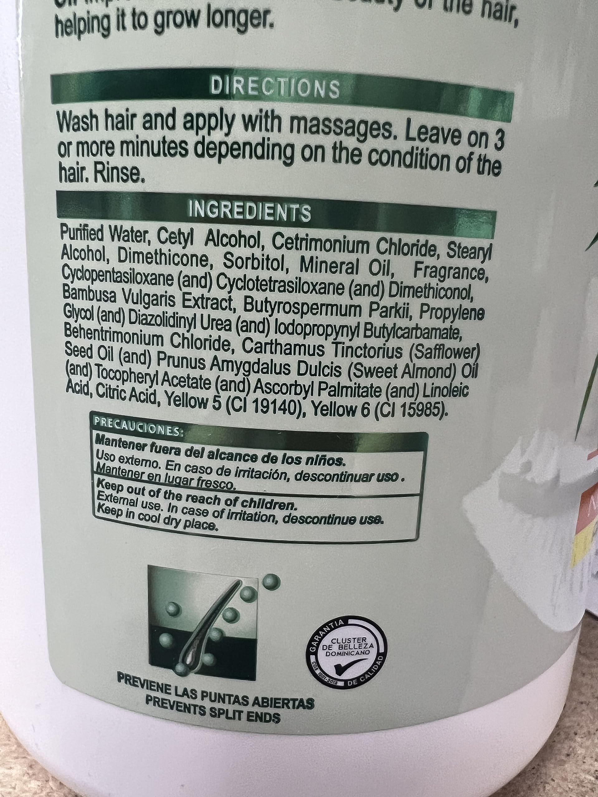 Silicon Mix Bambu tratamiento capilar, textura cremosa ideal para cabello áspero y con necesidad de manejo.