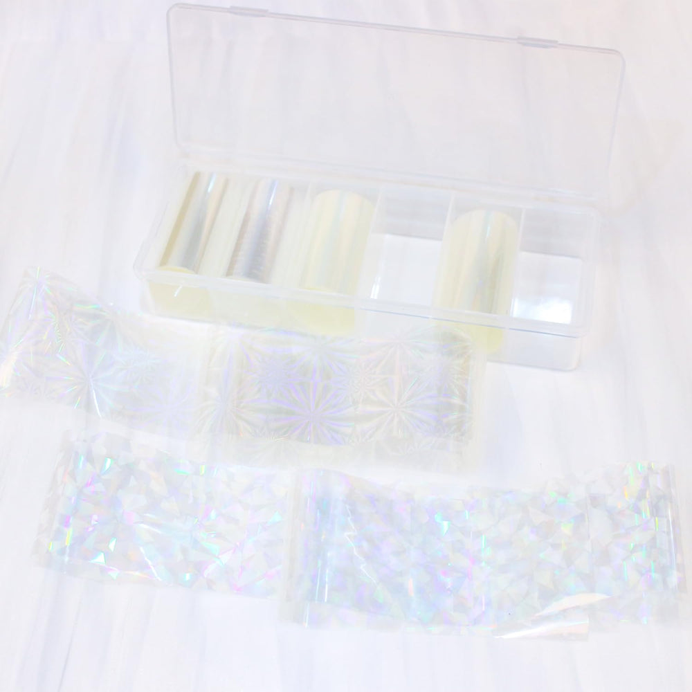 SILPECWEE Aurora: lámina holográfica con efecto irisado para brillo intenso