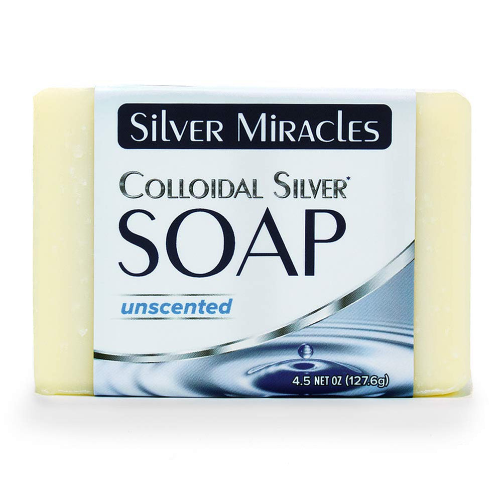 Silver Miracles jabón coloidal con espuma abundante para baño y ducha