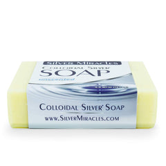 Silver Miracles jabón coloidal presenta variaciones de color naturales