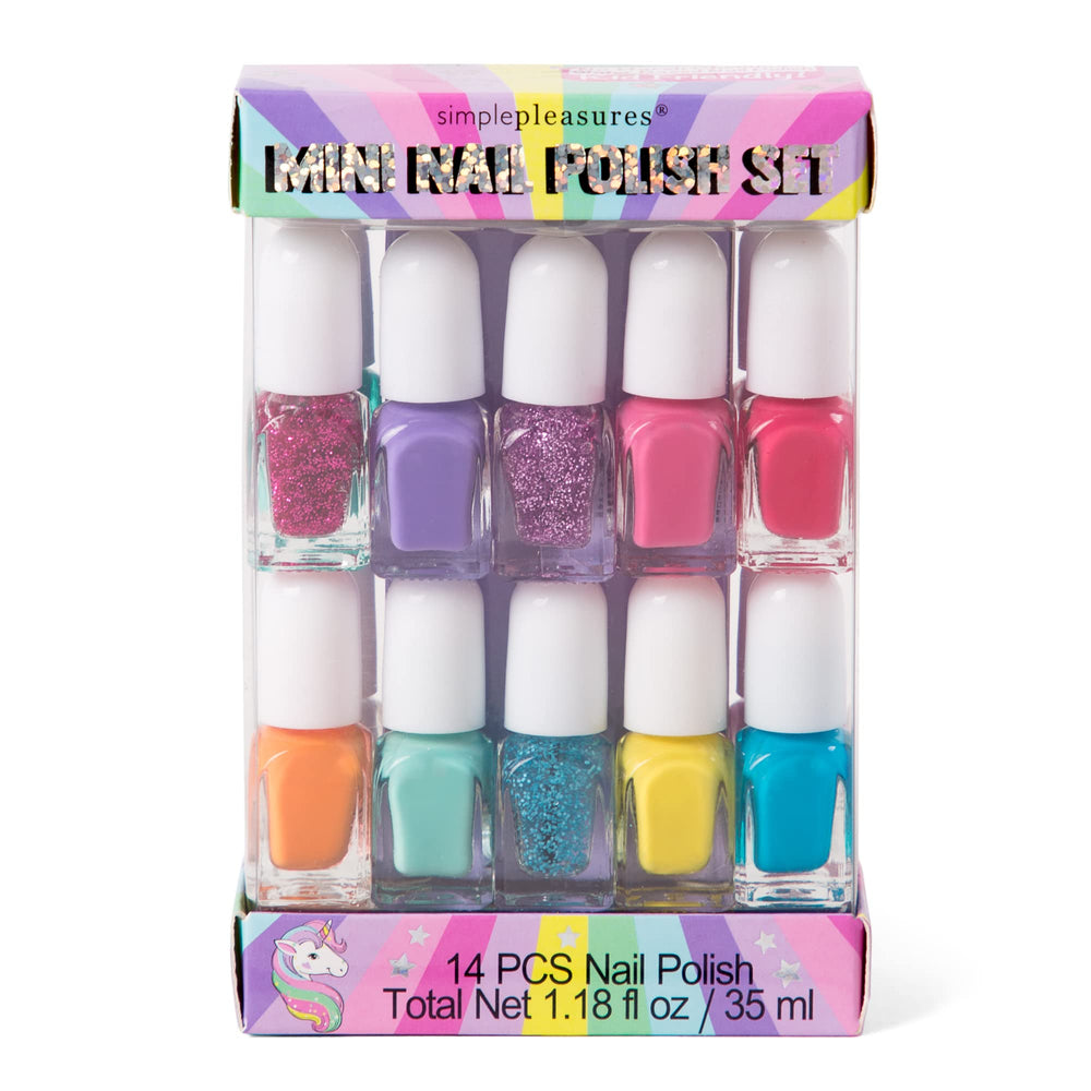 Esmalte a base de agua SIMPLE PLEASURES para uñas suaves de niñas (segunda imagen).
