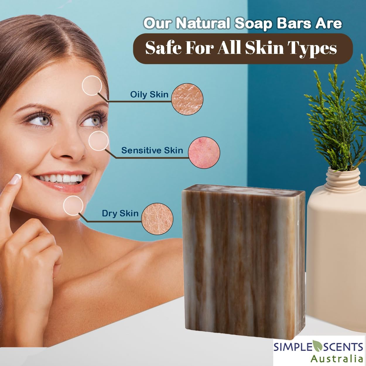 Simple Scents Australia: ingredientes naturales y manteca de karité para piel suave