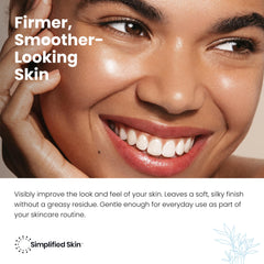 Simplified Skin Retinol crema nocturna para despertar con piel descansada.