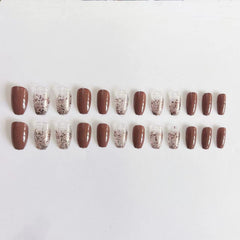 SINHOT diseño degradado en uñas postizas para eventos y uso diario