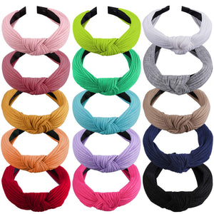 Diadema SIQUK Nudo Superior coloridas para peinados diarios y cómodos