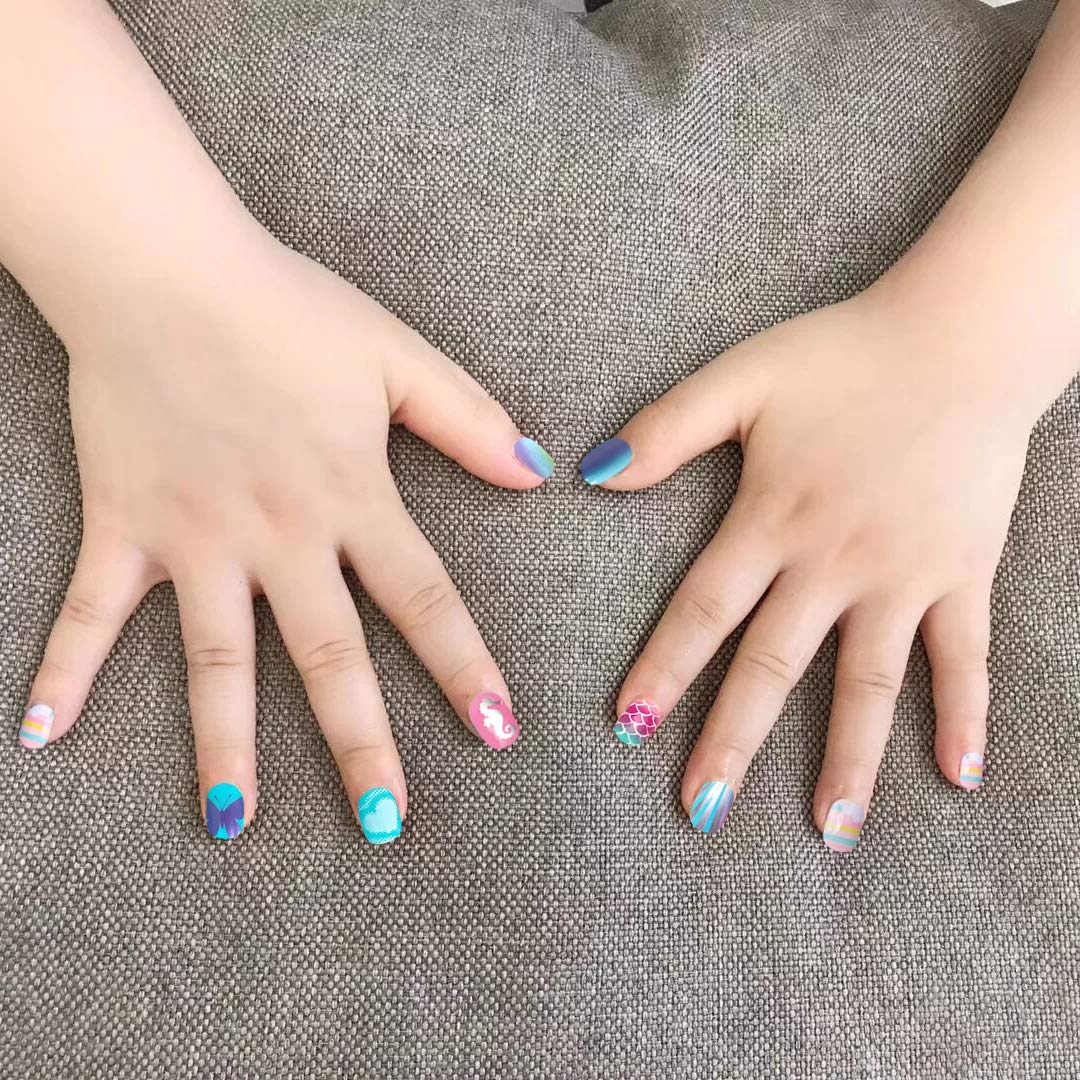 Regalo de Navidad SIUSIO, uñas infantiles para diversión.