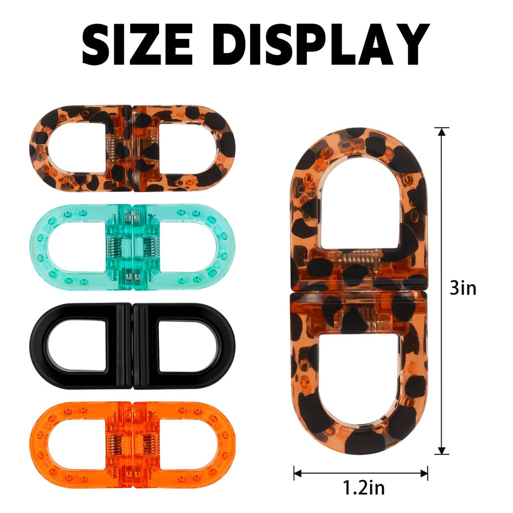 SJFMDN clips magnéticos para uso diario, estilo rápido.