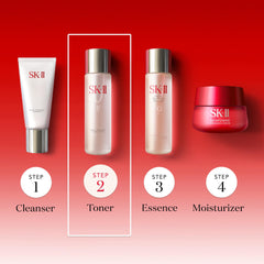 SK-II Loción facial tratamiento claro contiene PITERA y AHA para exfoliar suavemente