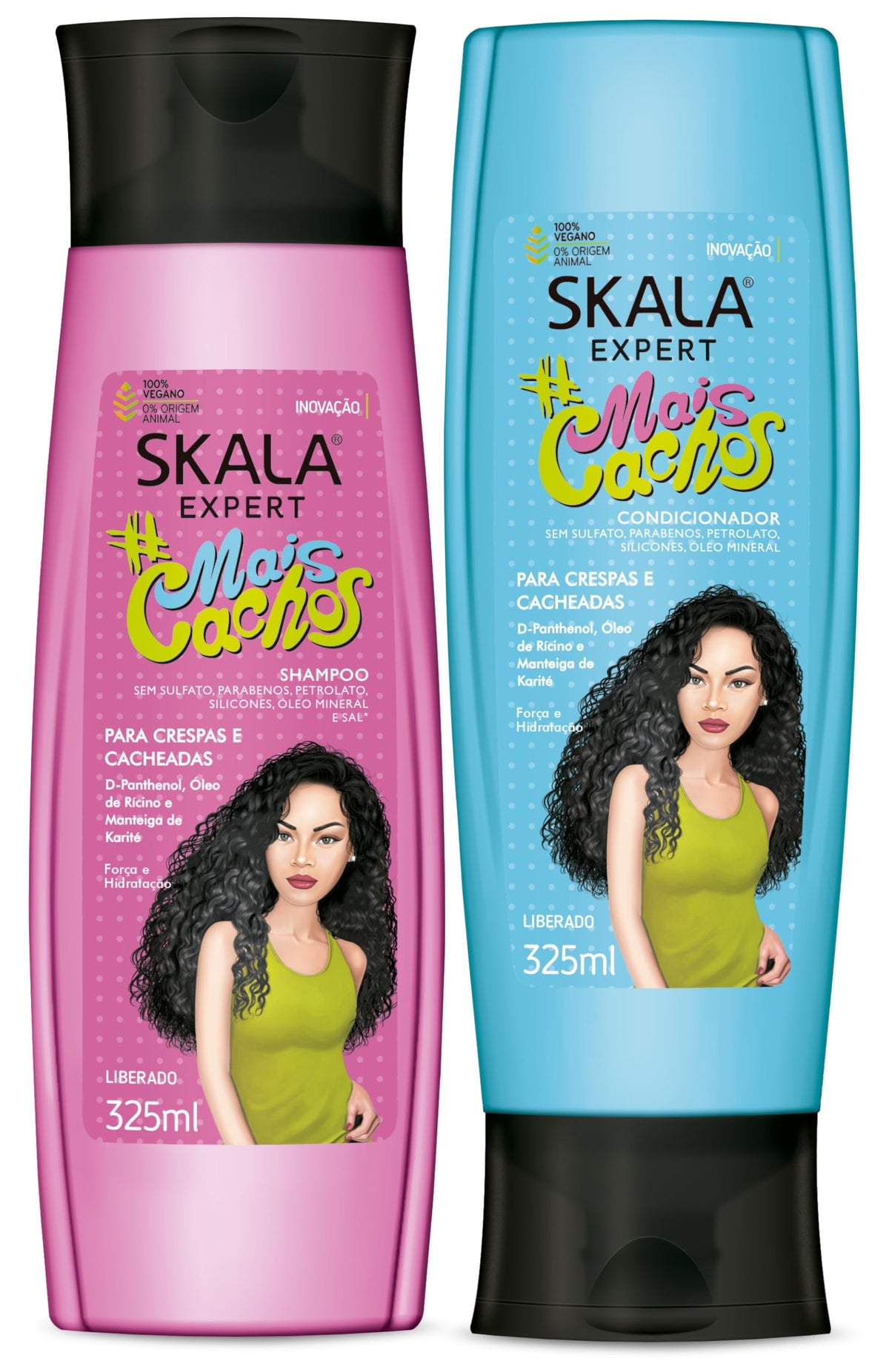 SKALA Expert Mais Cachos champú para rizos definidos y suaves.