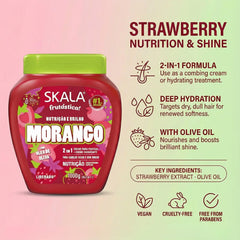 SKALA Frutastica Morango: uso diario para brillo y suavidad.