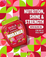 SKALA Frutastica Morango: textura cremosa para aplicar suavemente.