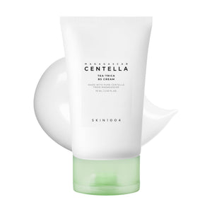 SKIN1004 Tea-Trica B5 Cream, envase, hidratación suave para piel sensible.