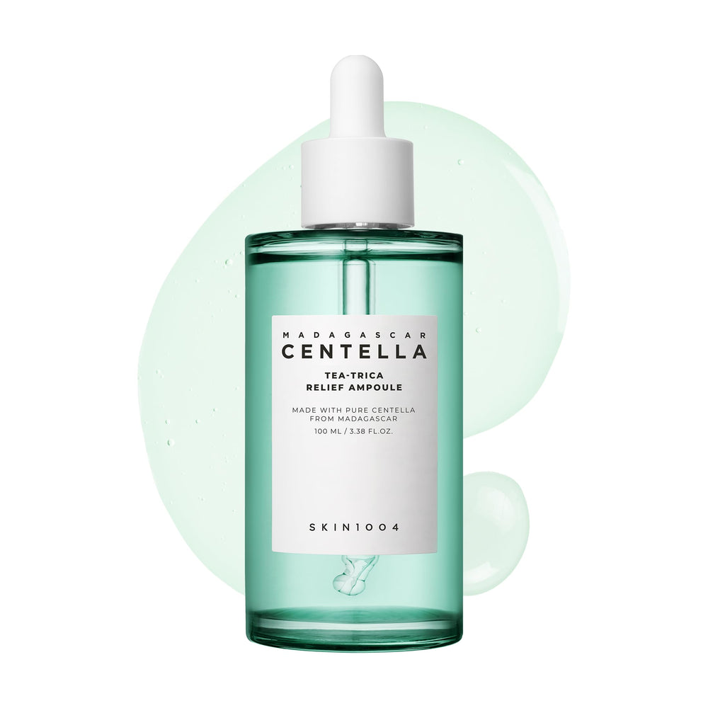 SKIN1004 Tea-Trica ampolla: botella para uso diario suave y calmante.